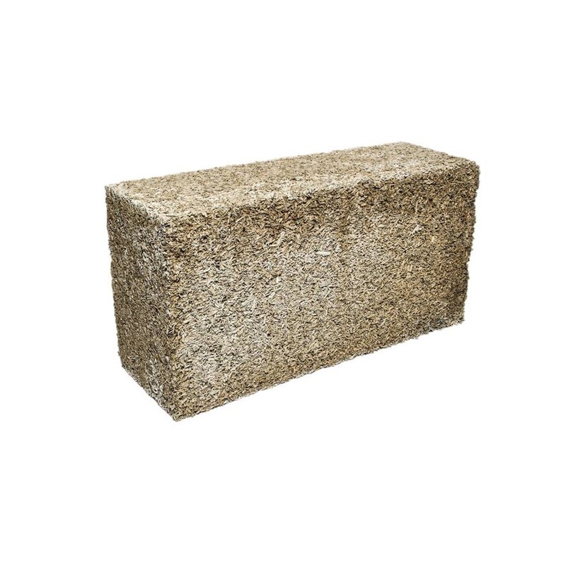 Blocs de chanvre 20cm naturel écologique biosourcé isolation intérieure extérieure sols cloisons séparatives