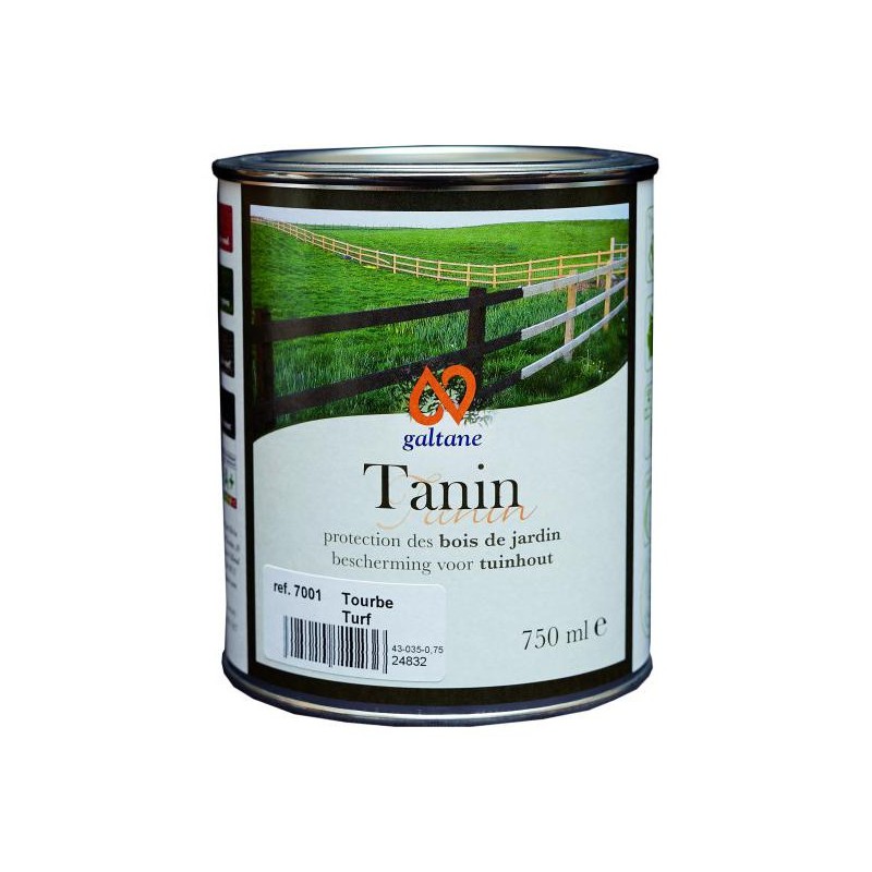 Tanin rouge solution monocouche pour bois extérieur brut jardin palissade...