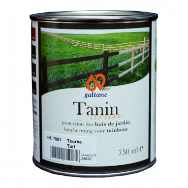 Tanin tourbe solution monocouche pour bois extérieur brut jardin palissade...