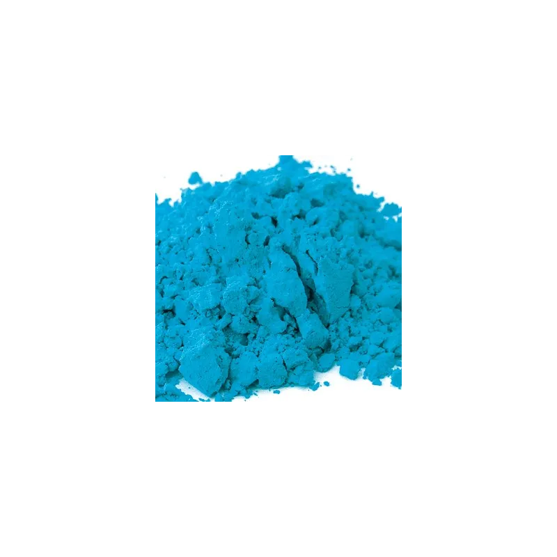 Pigment Bleu Azur synthétique organique pour enduit badigeon et chaux
