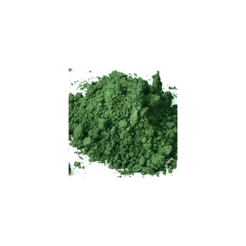 Vert Clair (oxyde de chrome) Pigment Oxyde Synthétiques en Poudre