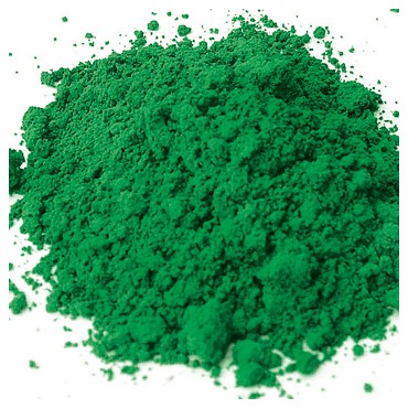 Vert Lumière Déco (oxyde de cobalt) Pigment Oxyde Synthétiques en Poudre