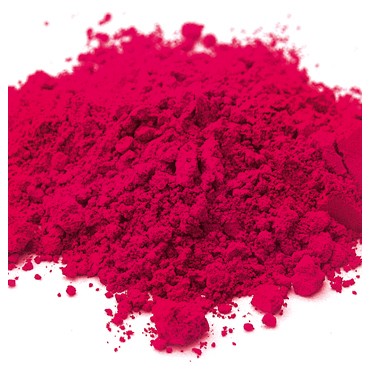 Rouge Fuchsia Déco Pigment synthétique organique en poudre
