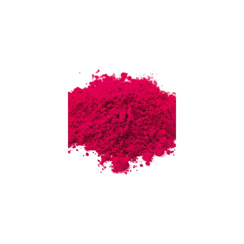 Rouge Fuchsia Déco Pigment synthétique organique en poudre