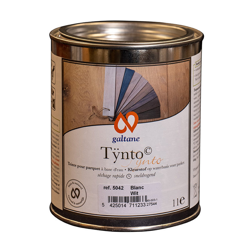 Teinte Blanche pour parquets, Tÿnto Galtane