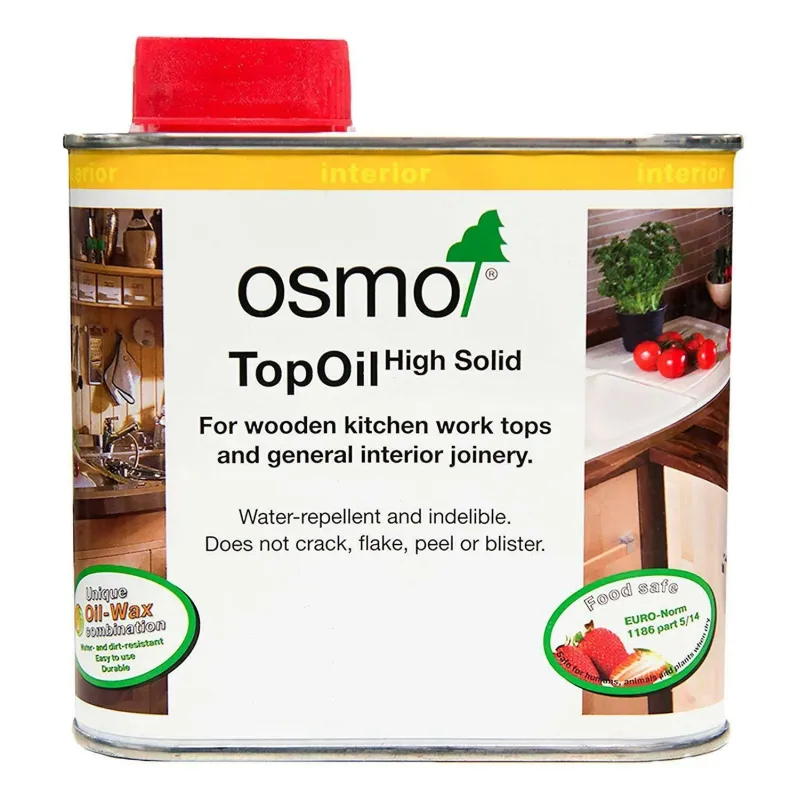 TopOil 3068 Nature Incolore Osmo - Huile-cire bois intérieur