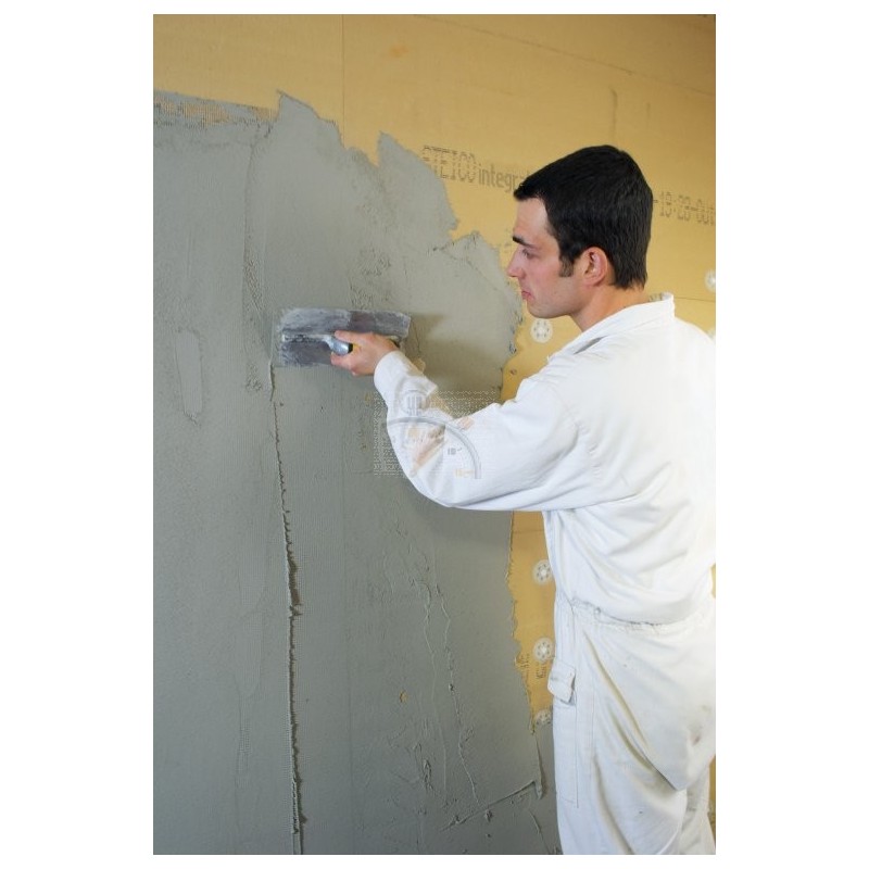 Steico Intégral 180mm isolant pare-pluie et support d'enduit pour le sarking ossature bois et murs maçonnés