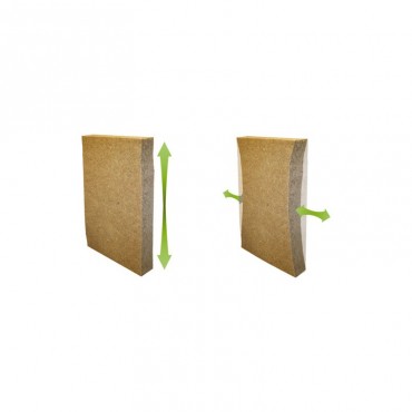 Isolant Thermique naturel écologique  en Chanvre 120mm Biofib Paquet de 3,59m²