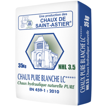 Chaux pure blanche NHL 3.5 Saint Astier