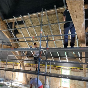 Isolant nature biosourcé écologique Gramitherm 45mm Isolant Herbe des prés