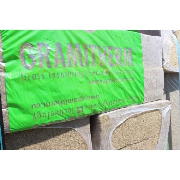 Isolant nature biosourcé écologique Gramitherm 80mm Isolant Herbe des prés