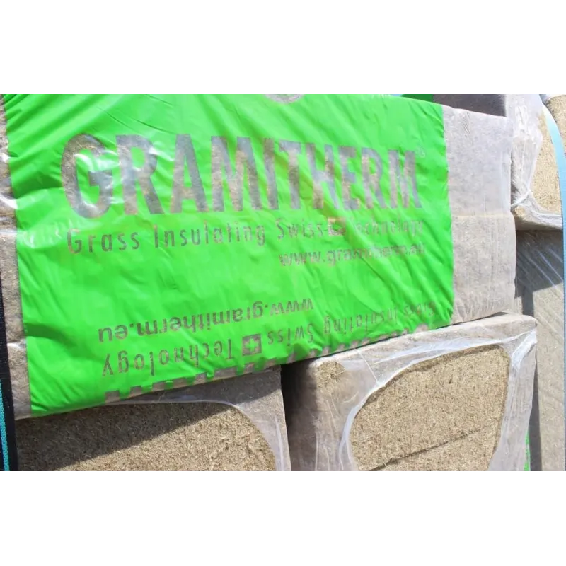 Isolant nature biosourcé écologique Gramitherm 140mm Isolant Herbe des prés