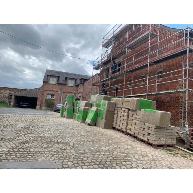 Isolant nature biosourcé écologique Gramitherm 150mm Isolant Herbe des prés