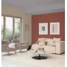 Avoine Peinture Murale Mat Lavable écologique naturelle biosourcée Galtane Syl In salon séjour