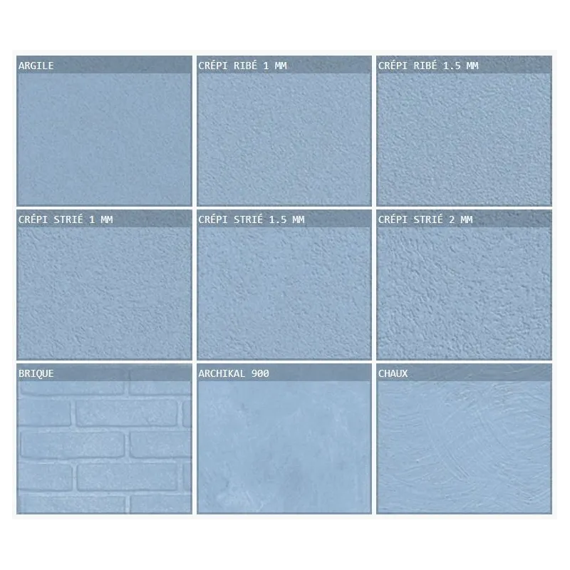 Bleu Grec Peinture écologique Mat Lavable Galtane suivant support