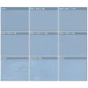 Bleu Grec Peinture écologique Mat Lavable Galtane suivant support