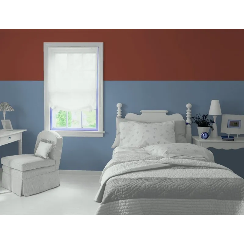 Bleu Grec Peinture écologique Mat Lavable Galtane chambre
