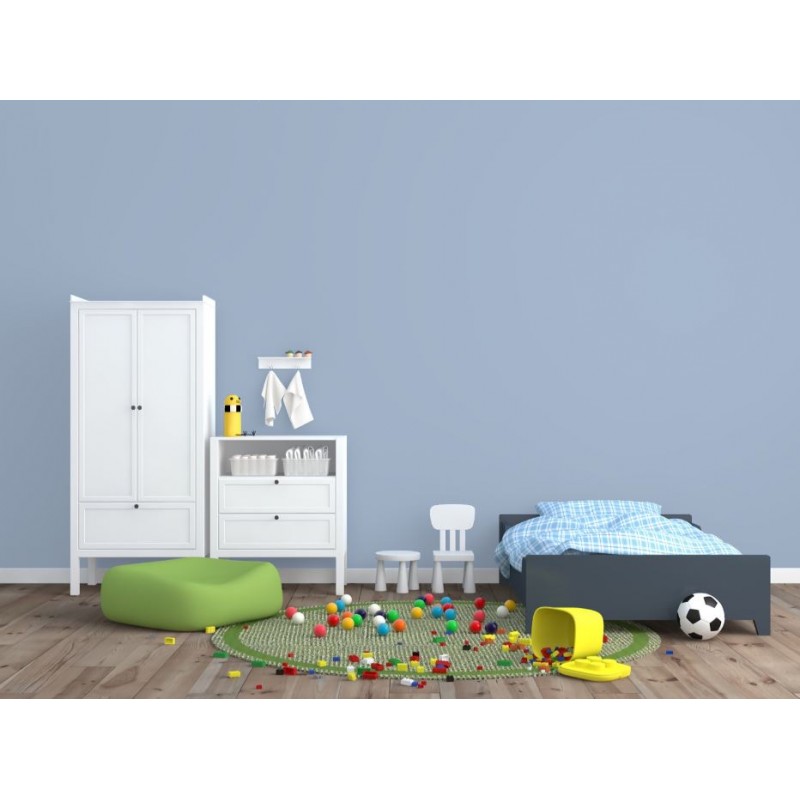 Bleu Lavande Peinture écologique Mat Lavable Galtane EOS 2 chambre d'enfant