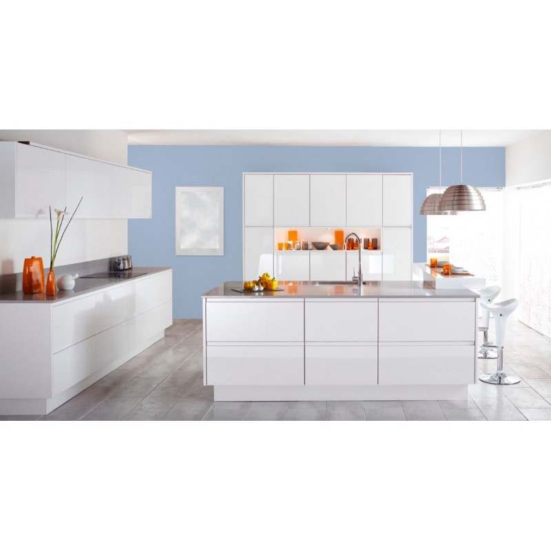 Bleu Lavande Peinture écologique Mat Lavable Galtane EOS 2 cuisine