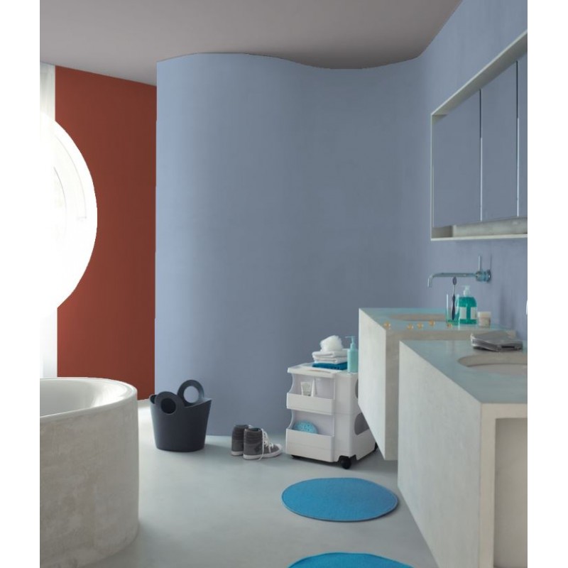 Bleu Lavande Peinture écologique Mat Lavable Galtane EOS 2 salle de bain