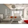 Bois Argent gris Peinture naturelle bio écologique Mat Lavable Galtane salon séjour salle à manger