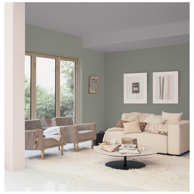 Chitawan Peinture naturelle bio écologique Mat Lavable Galtane salon séjour salle à manger