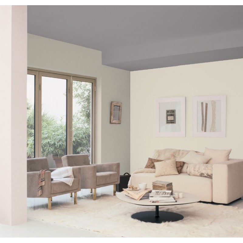 Ciel Rosé Peinture écologique Mat Lavable Galtane salon séjour salle à manger