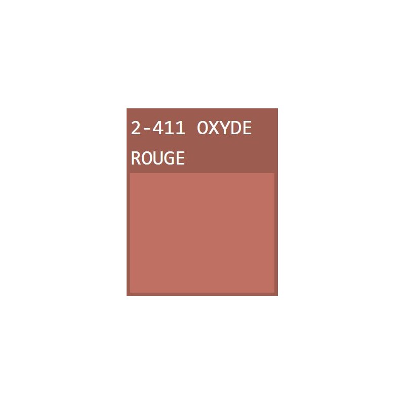 Oxyde Rouge Peinture MUrale Mat Lavable Galtane Syl In
