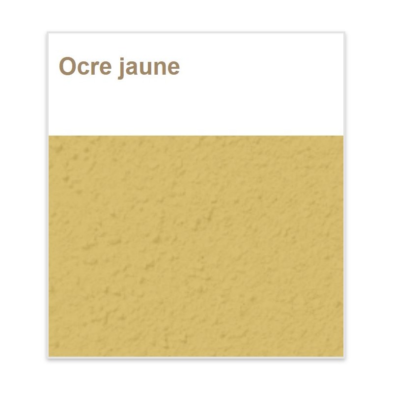Enduit Argile déco Ocre Jaune sain naturel écologique