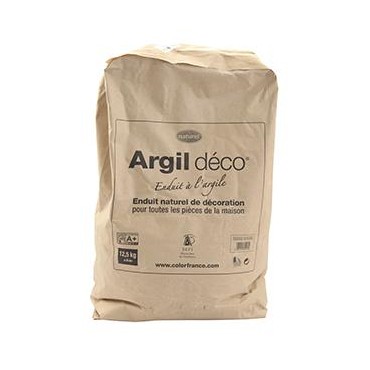 Enduit Argile déco Anthracite sain naturel écologique