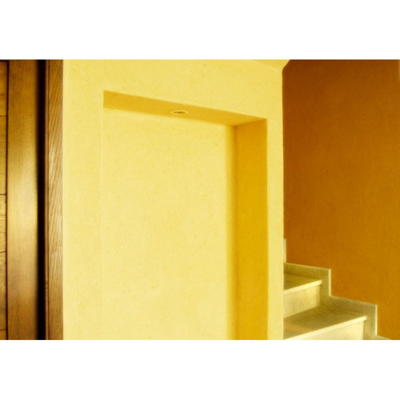 Enduit Argile déco Jaune Clair sain naturel écologique