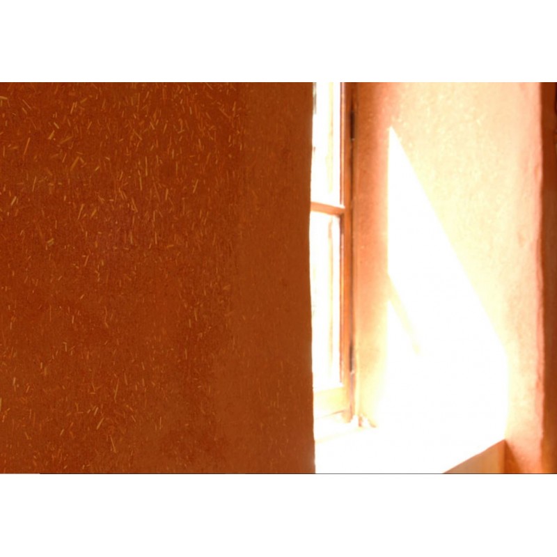 Enduit Argile déco Saumon sain naturel écologique