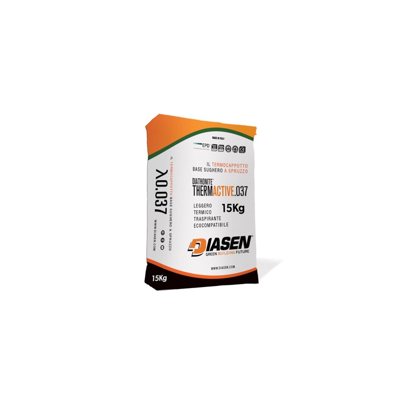 Diathonite Thermactive 0.37 Diasen Sac 15Kg enduit isolant