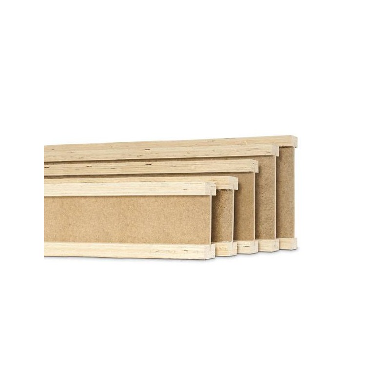 Poutre i Steico joist la maison Ecco naturelle