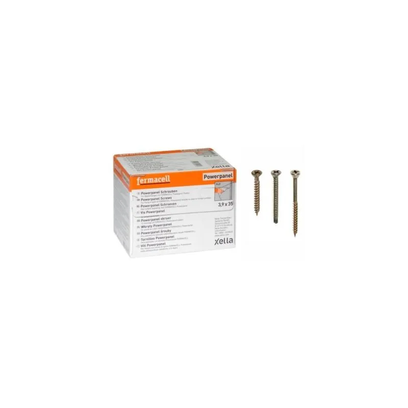 Vis anti-corrosion Fermacell boite de 500vis 3,9 x 35 power panel