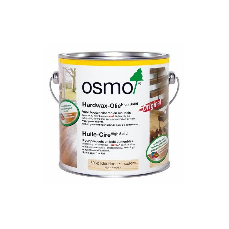 HUILE-CIRE ORIGINAL Incolore Mate 2.5L Osmo