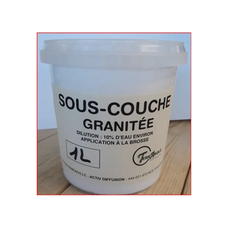 Sous-couche Granitée pour enduit Terre