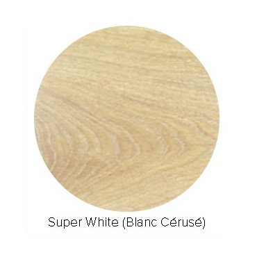 Super White (blanc cérusé) Oil+2C Rubio Monocoat Oil+2C