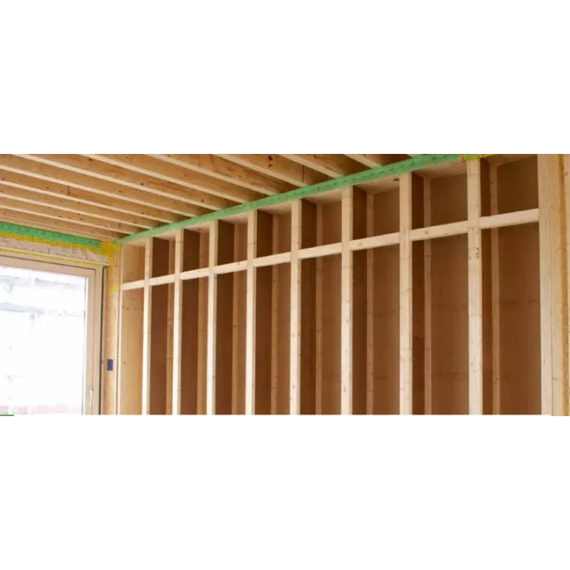 Murs en poutre i Steico Joist la maison éco naturelle