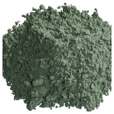 Terre Verte de Brentonico pigment naturel minéral en poudre