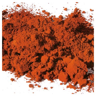 Ocre Rouge Foncé pigment naturel minéral en poudre