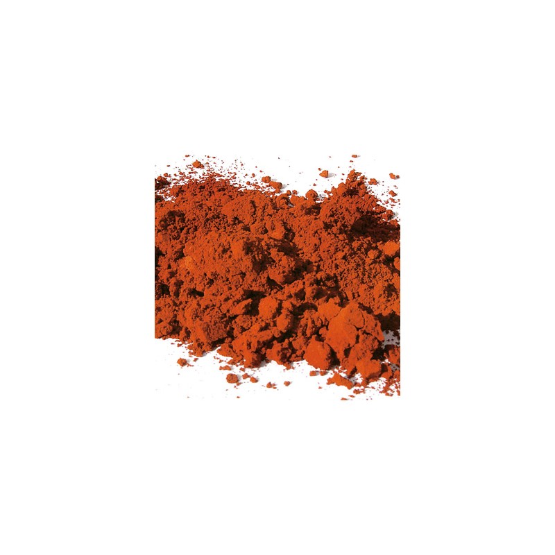 Ocre Rouge Foncé pigment naturel minéral en poudre