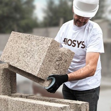 Le bloc Biosys U chainage permet le coffrage des poutres béton et des linteaux.