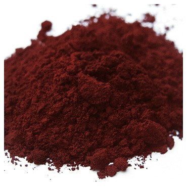 Rouge Van Dyck pigment naturel minéral en poudre