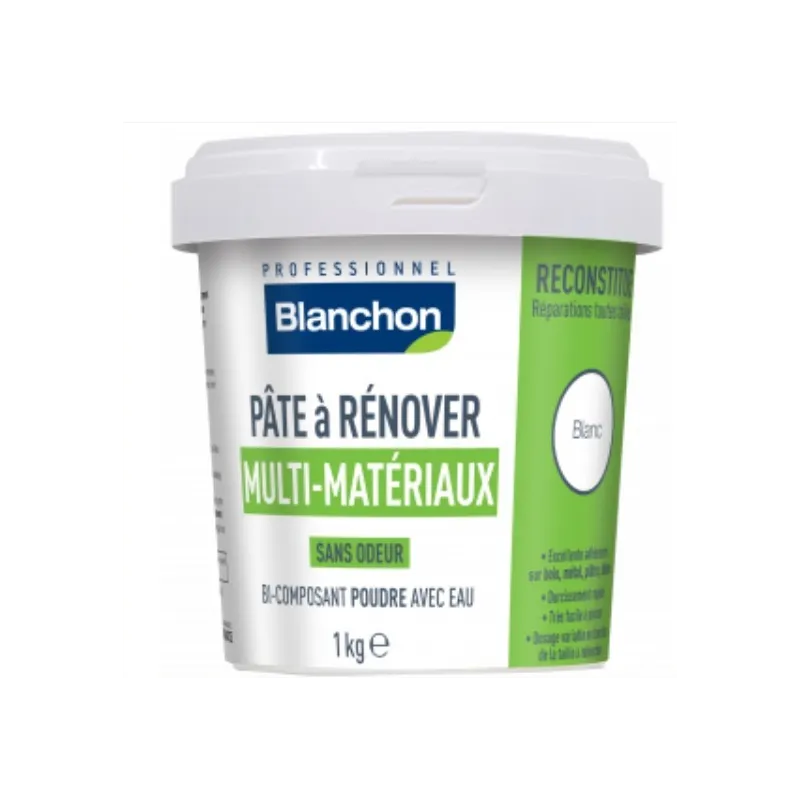 Pâte à rénover Multi matériaux Blanchon 1kg