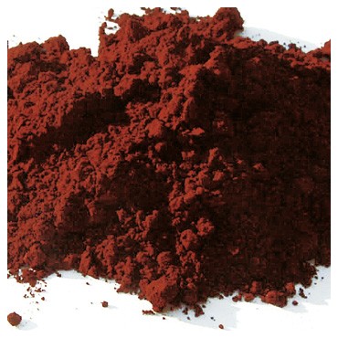 Rouge Vif Madras pigment naturel minéral en poudre