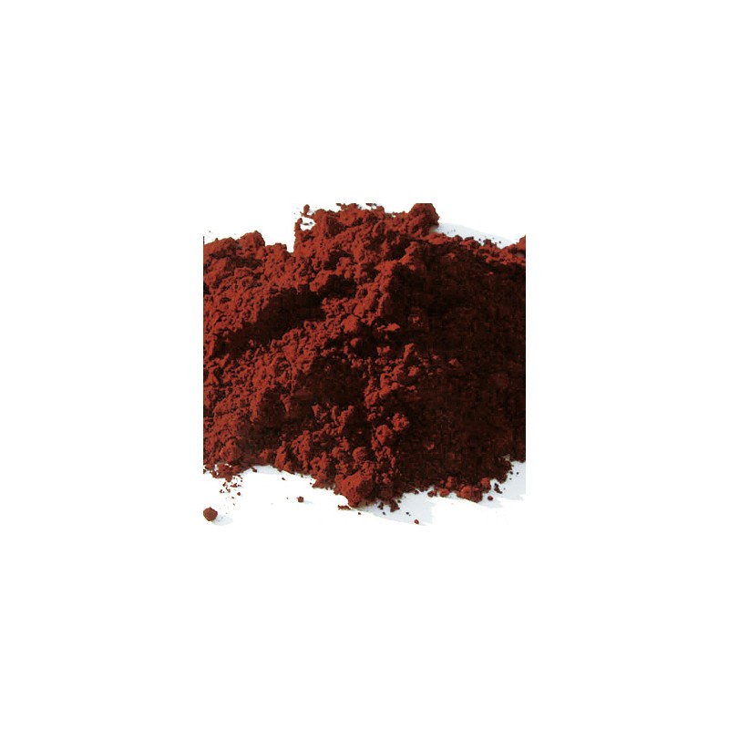 Rouge Vif Madras pigment naturel minéral en poudre