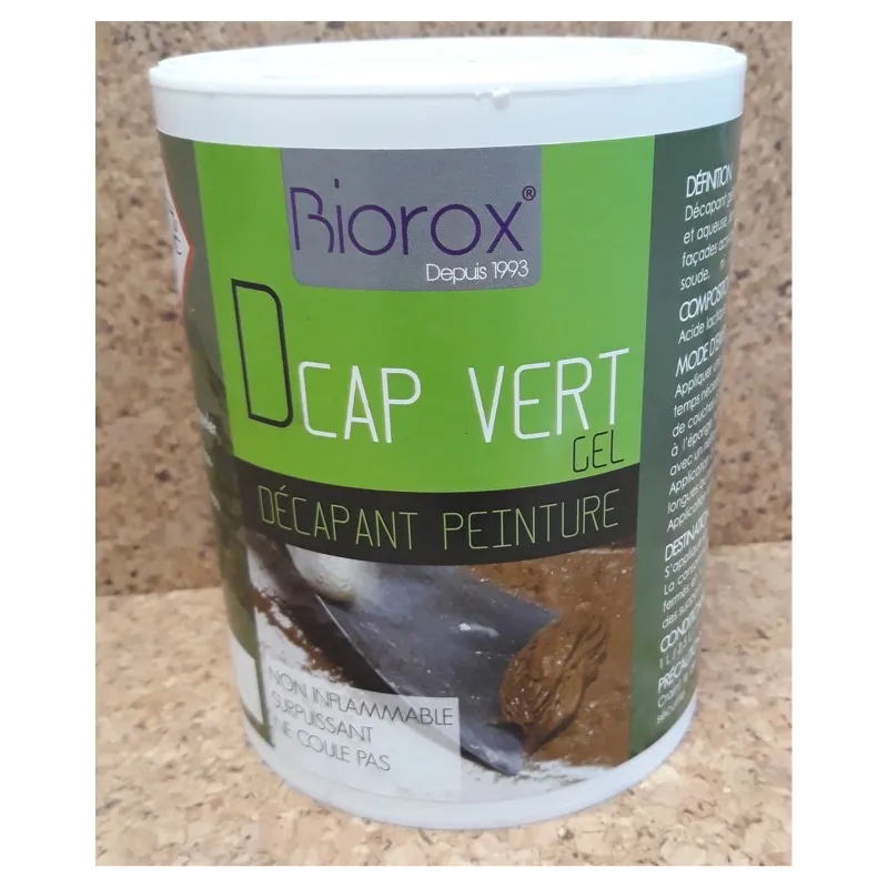 D CAP VERT gel de Biorox