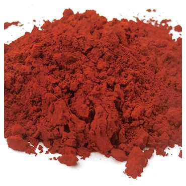 Rouge de Venise pigment naturel minéral en poudre