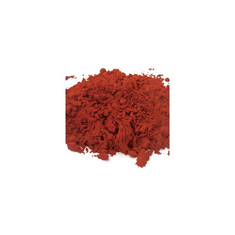 Rouge de Venise pigment naturel minéral en poudre